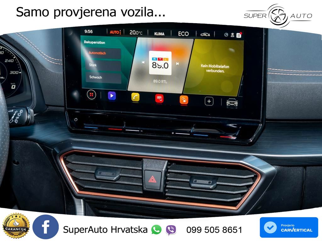 Cupra Formentor 1.4 TSI (204 KS) e-Hybrid DSG LED+ACC