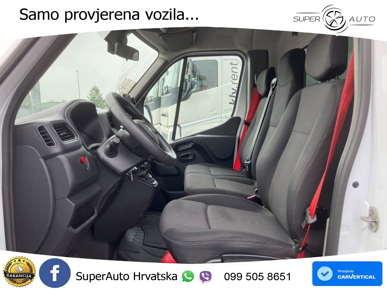 Renault Master 3,5 to 165 Koffer LBW Rückfahrkamera 165 KS