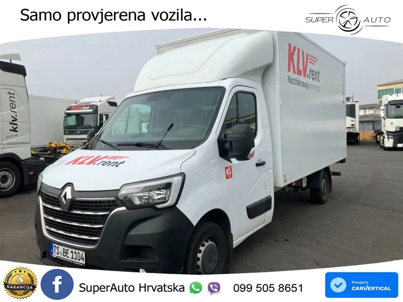Renault Master 3,5 to 165 Koffer LBW Rückfahrkamera 165 KS