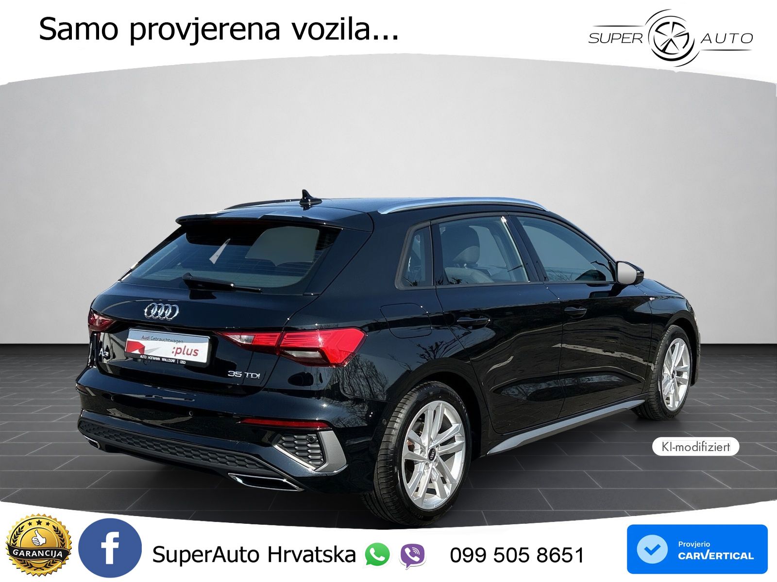Audi A3 35 TDI (150 KS) S tronic S line
