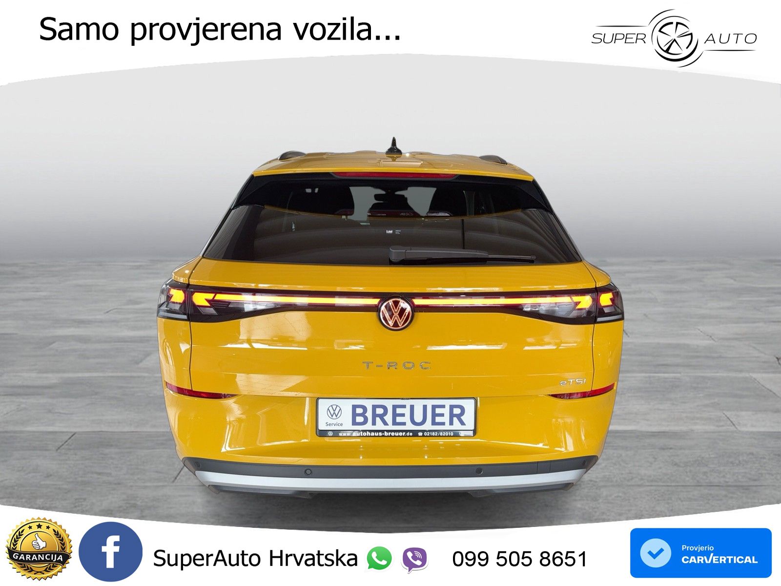 Volkswagen T-Roc II 1.5 eTSI (150 KS)  DSG LED+GR SJED+ACC