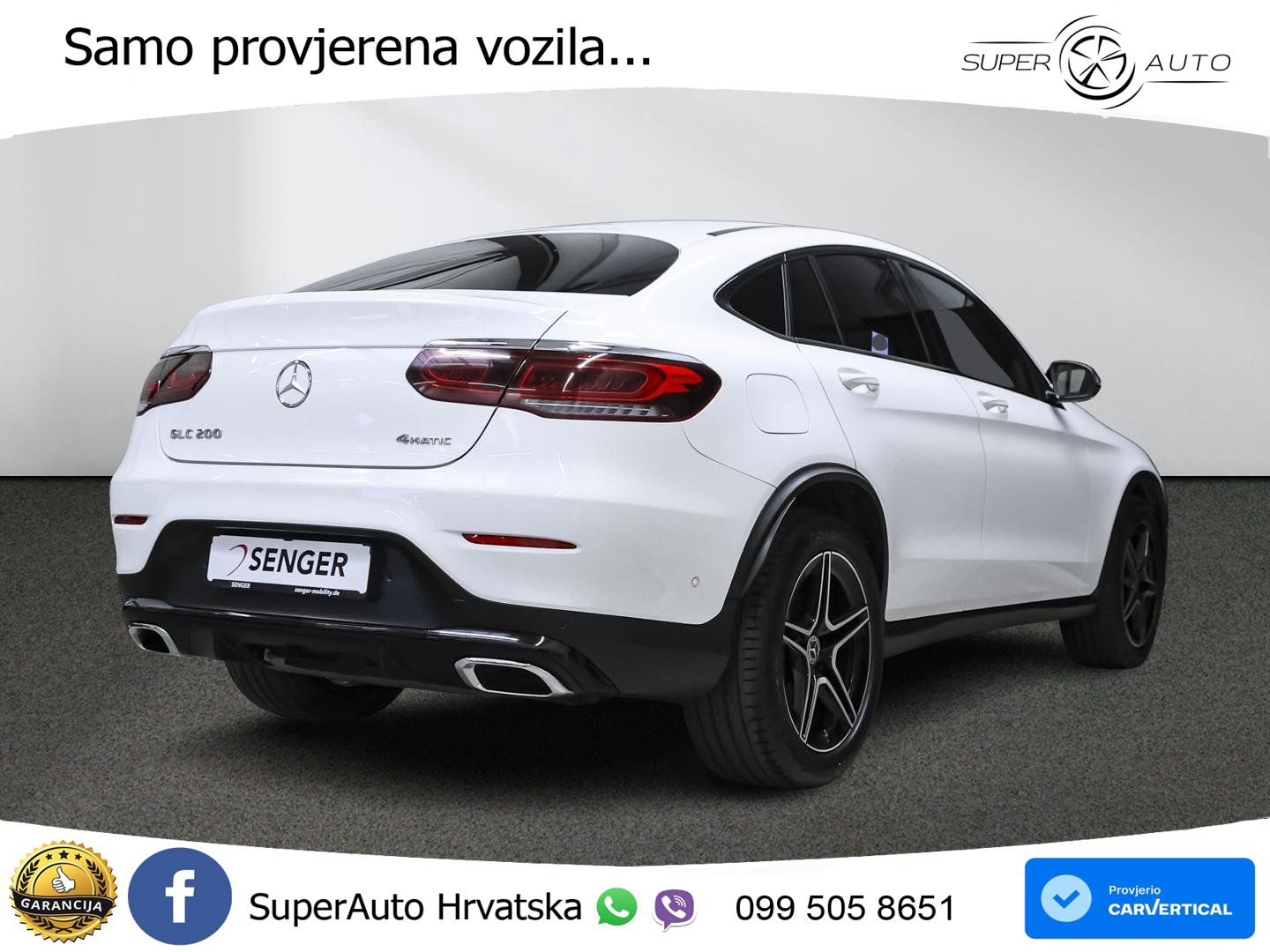 Mercedes GLC Coupe 200 (197 KS) 4MATIC G-TRONIC AMG