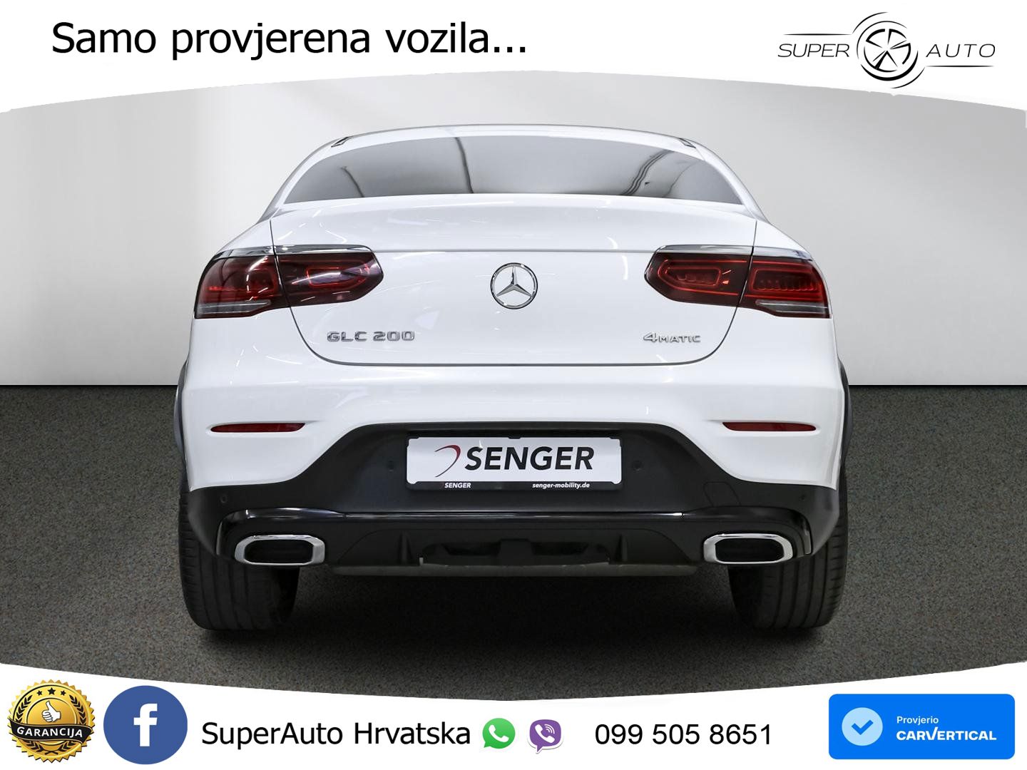 Mercedes GLC Coupe 200 (197 KS) 4MATIC G-TRONIC AMG