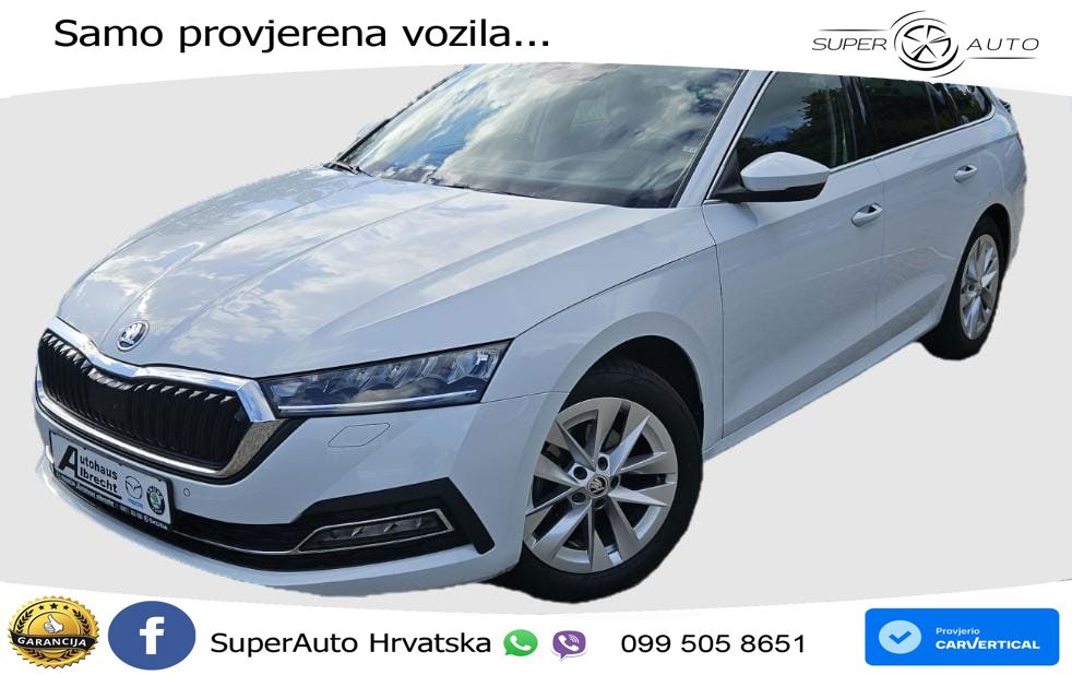Škoda Octavia Combi 1.5 TSI EVO e-TEC (150 KS) DSG LED+GR SJED+ACC