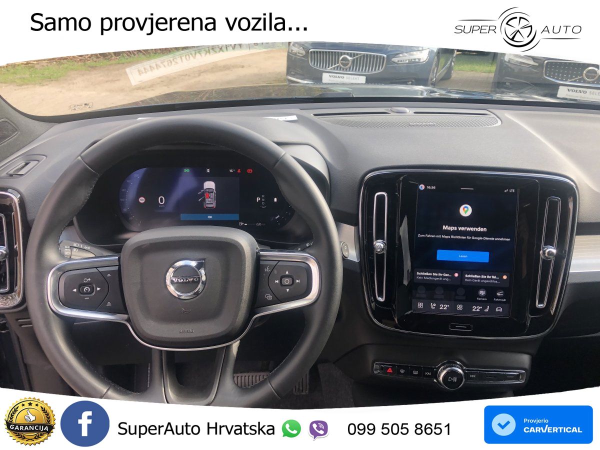 Volvo XC40 2.0 B3 163 KS Automatic LED+GR SJED+ACC