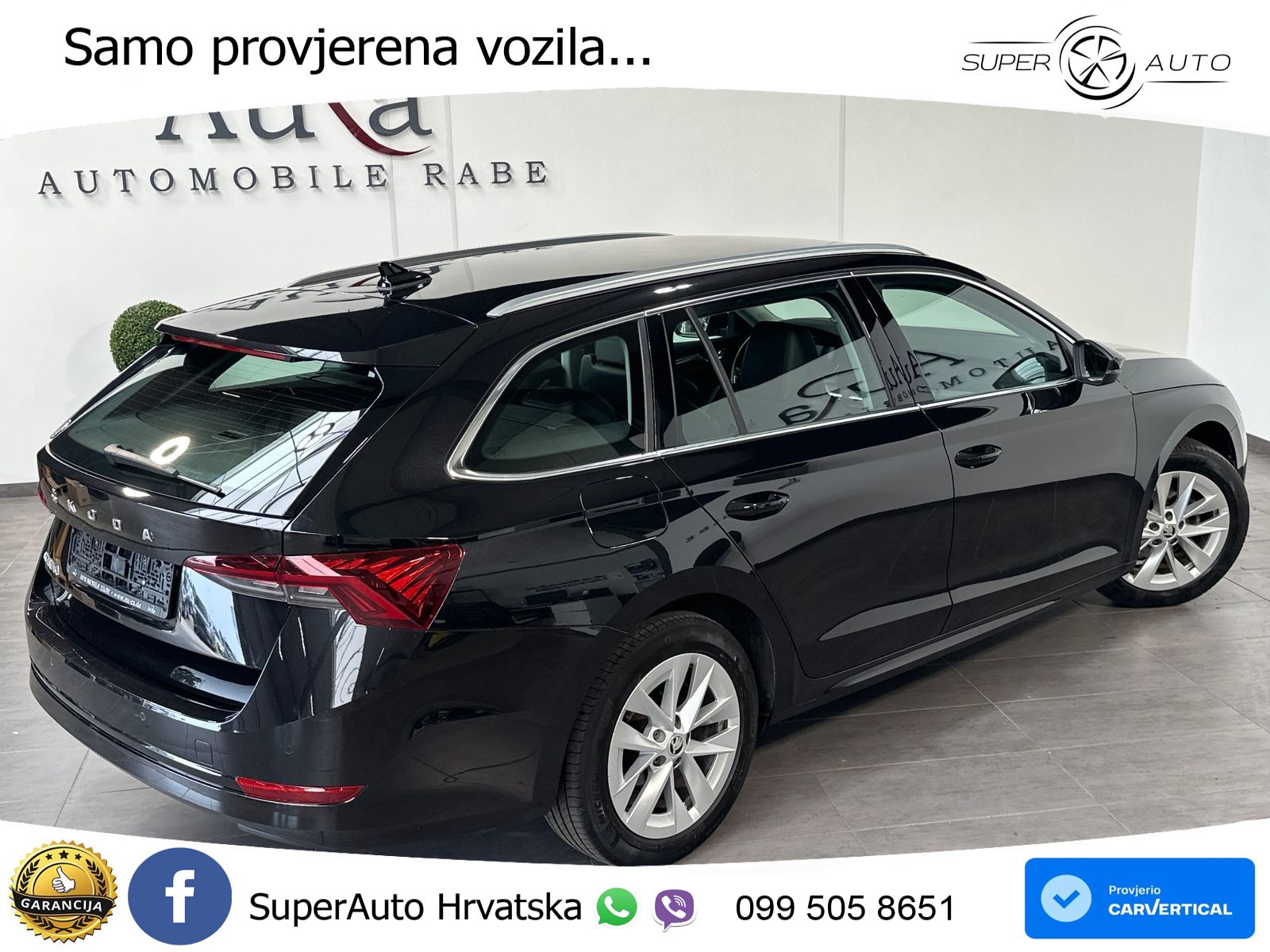 Škoda Octavia Combi 2.0 TDI (150 KS) DSG LED+GR SJED+ACC
