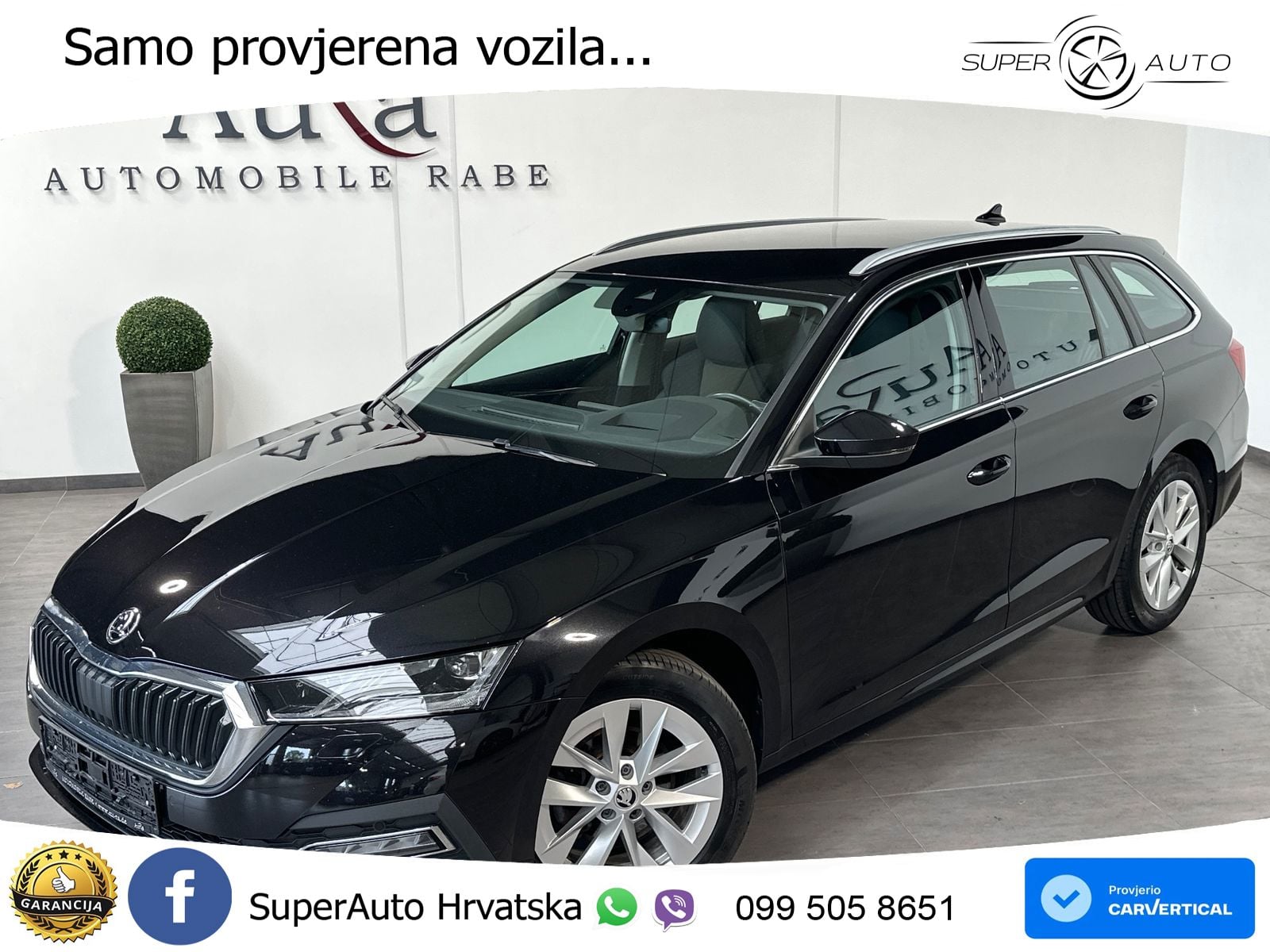 Škoda Octavia Combi 2.0 TDI (150 KS) DSG LED+GR SJED+ACC