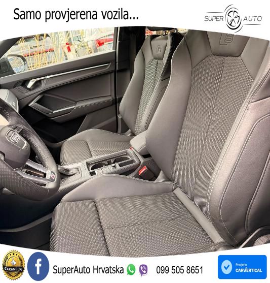 Audi Q3 II Sportback 40 TFSI (190 KS) quattro S tronic S line LED+GR SJED+ACC
