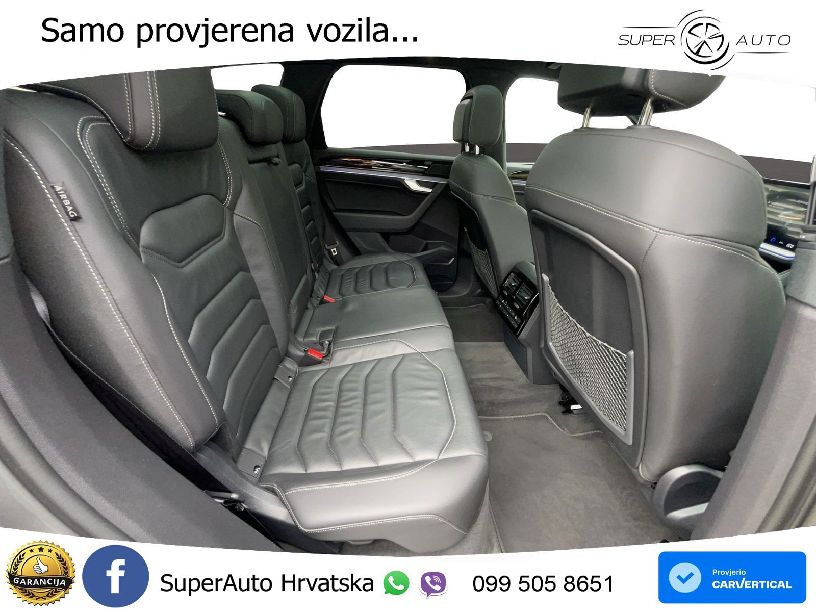 Volkswagen Touareg 3.0 V6 TDI (286 KS) 4MOTION Tiptronic R-Line ZRAČNI+ACC+GR SJED+KAM+PANO