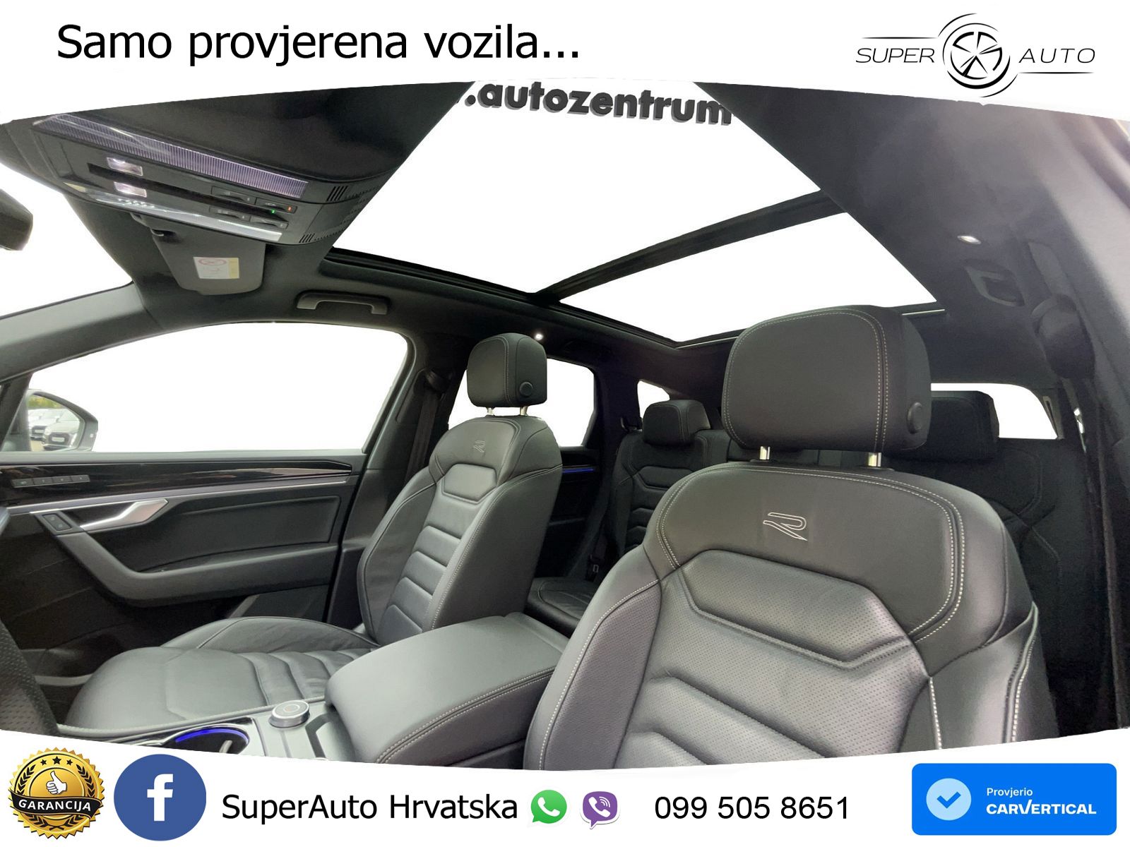 Volkswagen Touareg 3.0 V6 TDI (286 KS) 4MOTION Tiptronic R-Line ZRAČNI+ACC+GR SJED+KAM+PANO