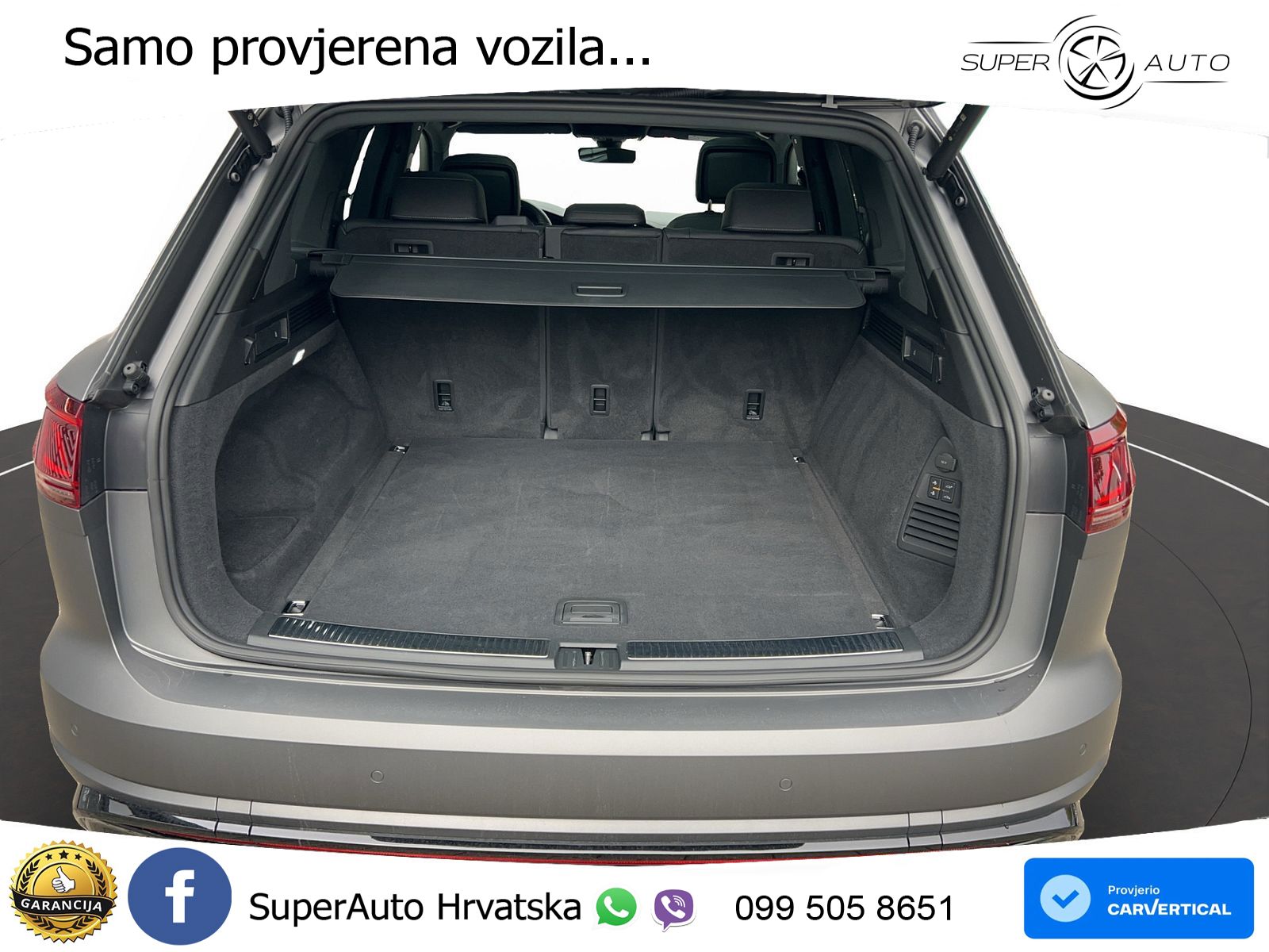 Volkswagen Touareg 3.0 V6 TDI (286 KS) 4MOTION Tiptronic R-Line ZRAČNI+ACC+GR SJED+KAM+PANO