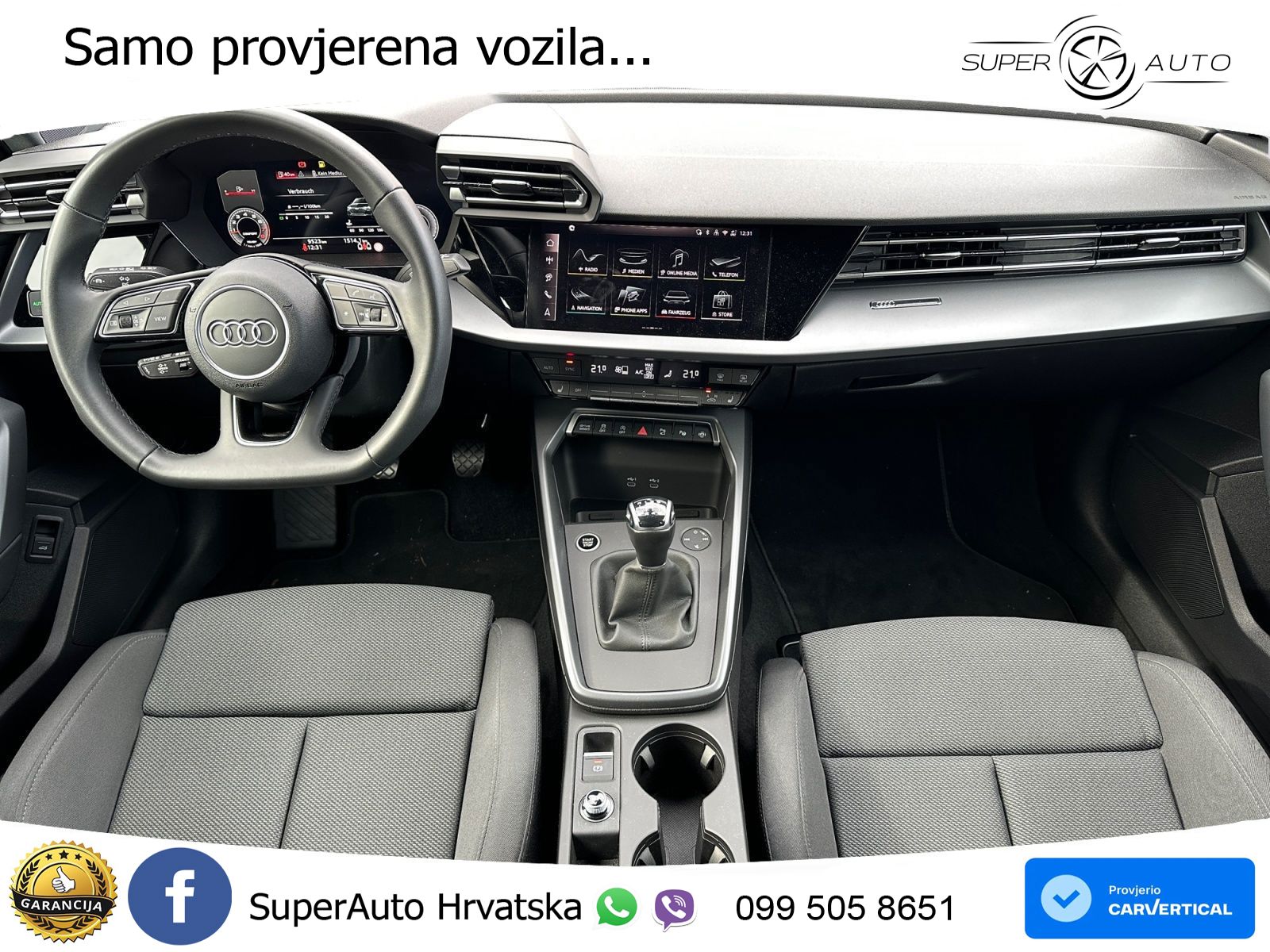 Audi A3 30 TFSI (116 KS) LED+GR SJED+ACC