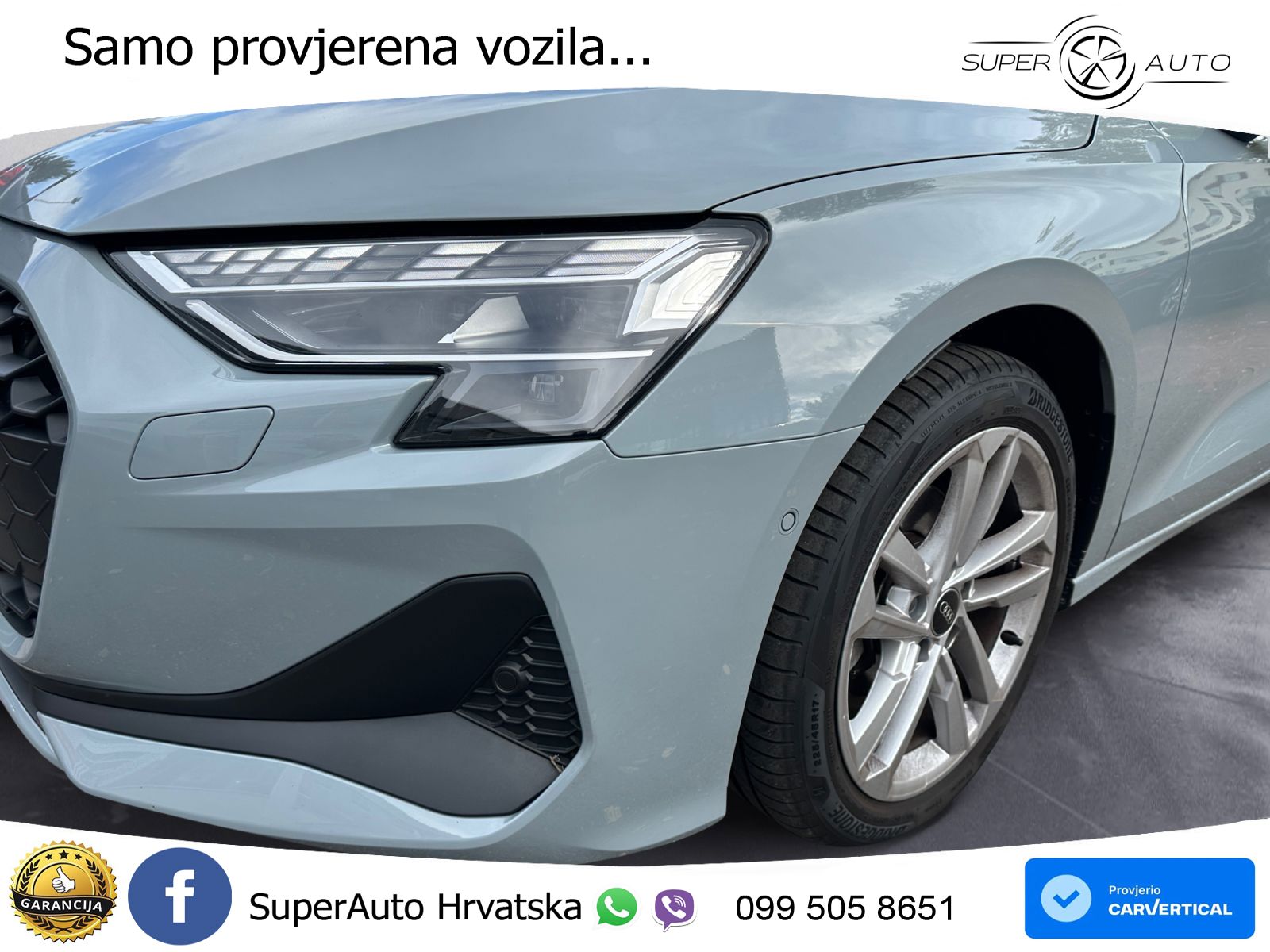 Audi A3 30 TFSI (116 KS) LED+GR SJED+ACC