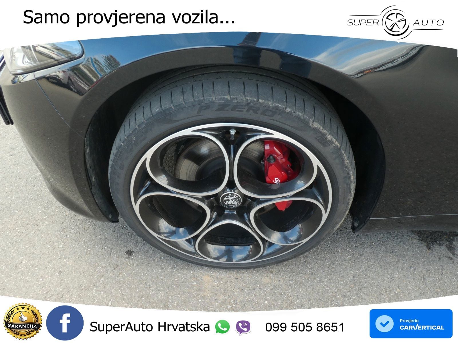 Alfa Romeo Giulia 2.0 Turbo (280 KS) Q4 Automatic LED+GR SJED+ACC
