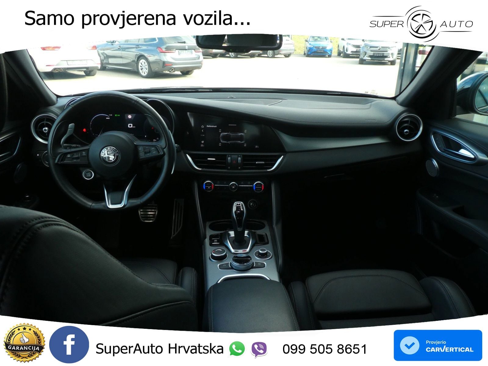 Alfa Romeo Giulia 2.0 Turbo (280 KS) Q4 Automatic LED+GR SJED+ACC