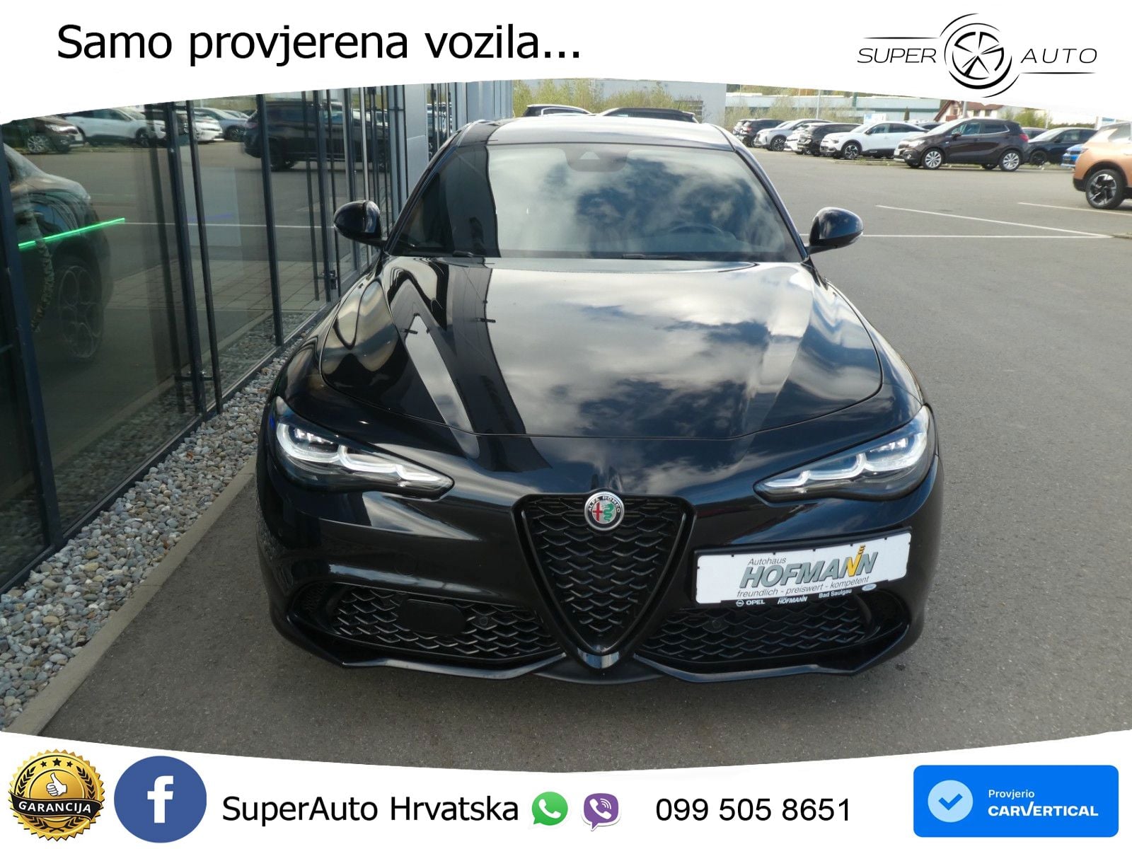 Alfa Romeo Giulia 2.0 Turbo (280 KS) Q4 Automatic LED+GR SJED+ACC