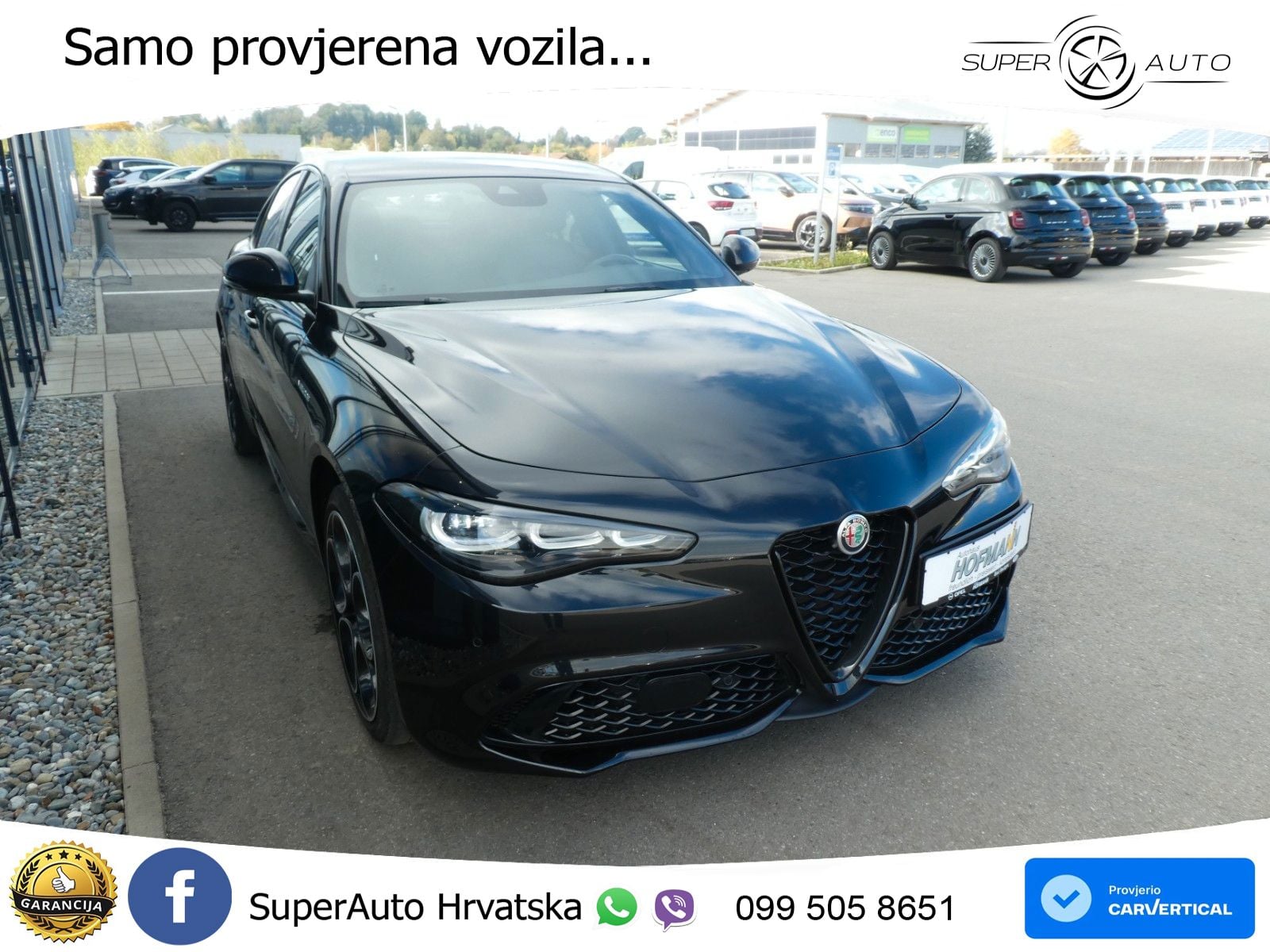 Alfa Romeo Giulia 2.0 Turbo (280 KS) Q4 Automatic LED+GR SJED+ACC
