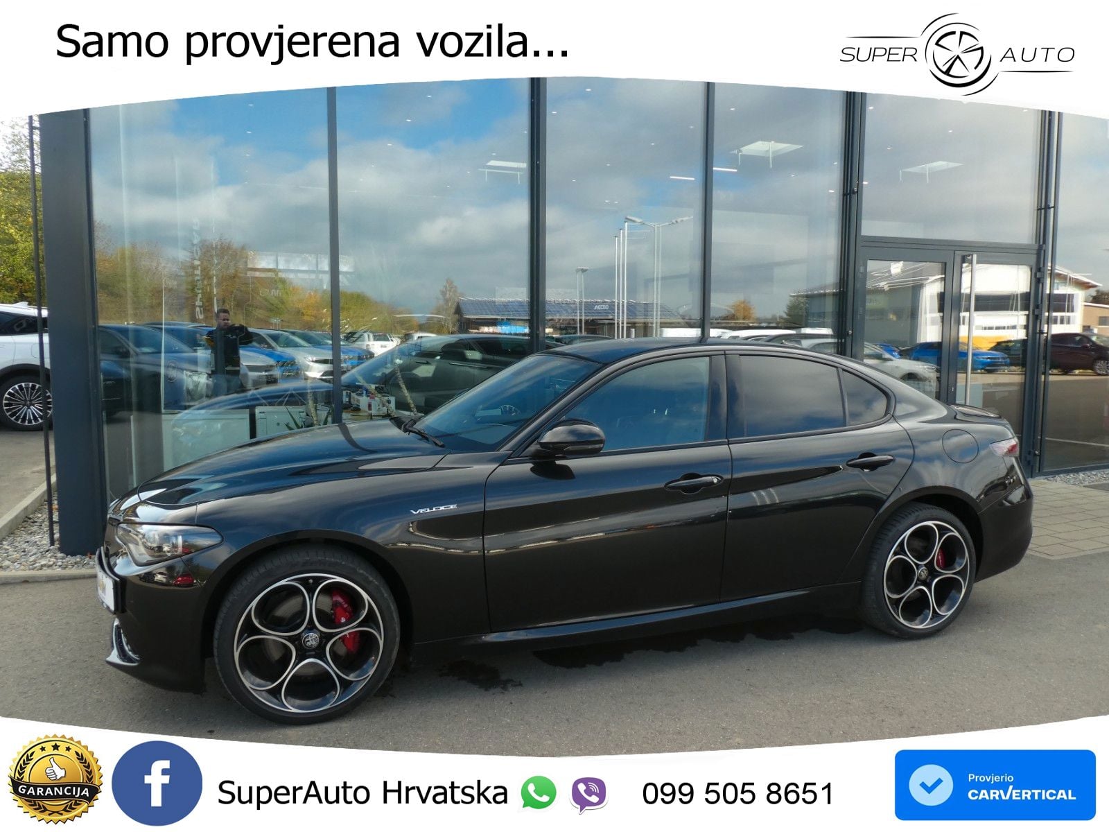 Alfa Romeo Giulia 2.0 Turbo (280 KS) Q4 Automatic LED+GR SJED+ACC