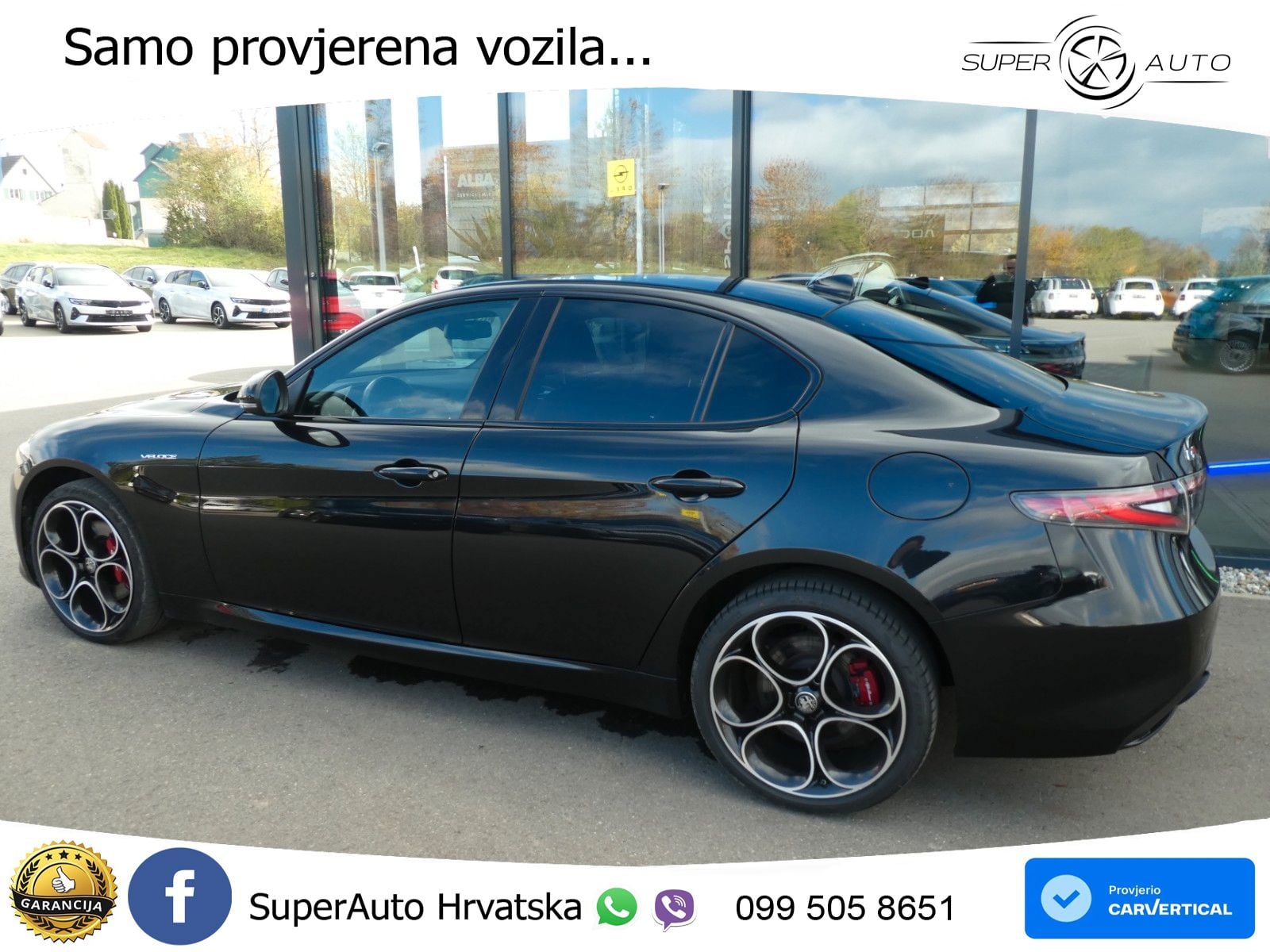 Alfa Romeo Giulia 2.0 Turbo (280 KS) Q4 Automatic LED+GR SJED+ACC