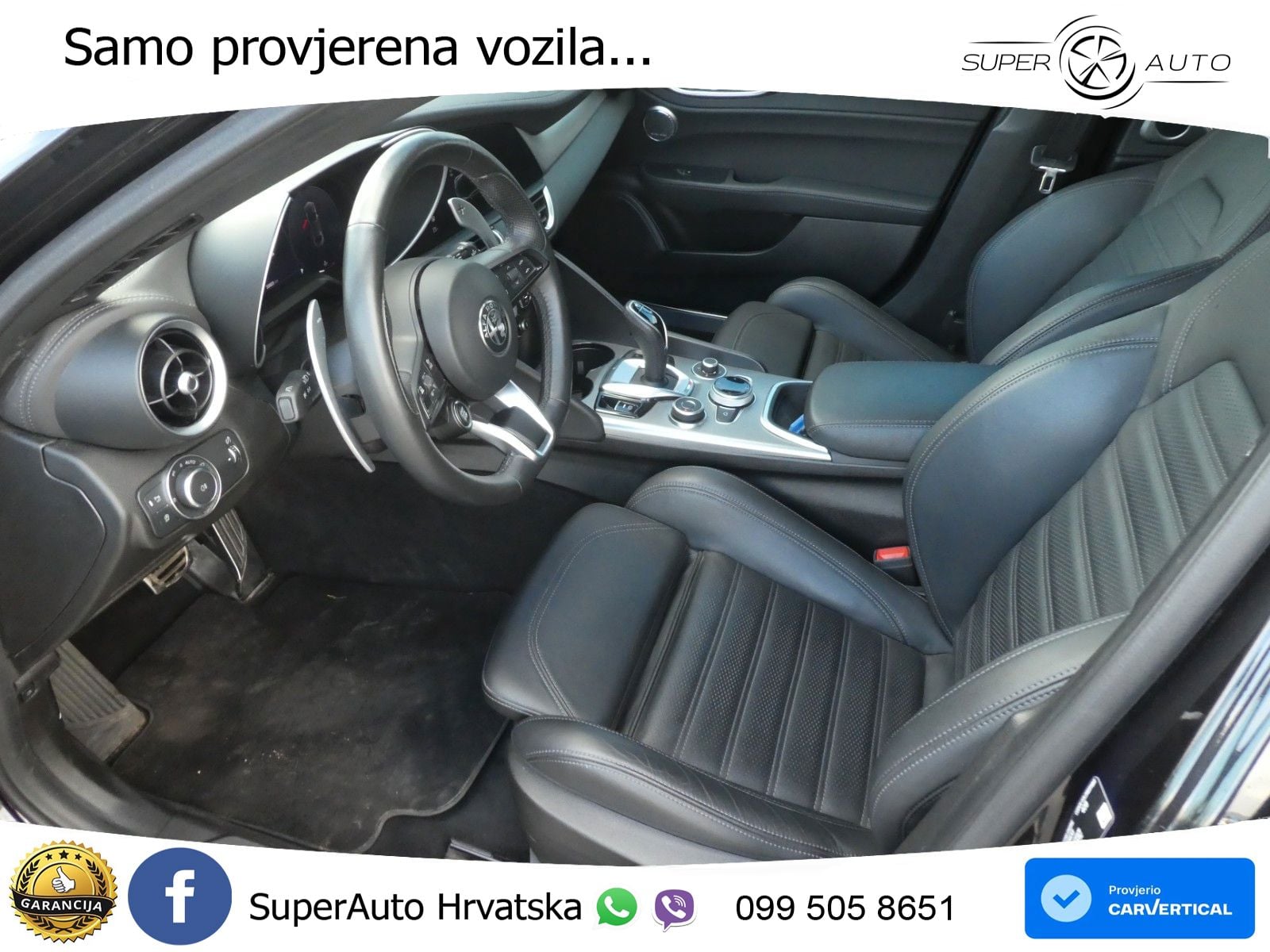 Alfa Romeo Giulia 2.0 Turbo (280 KS) Q4 Automatic LED+GR SJED+ACC