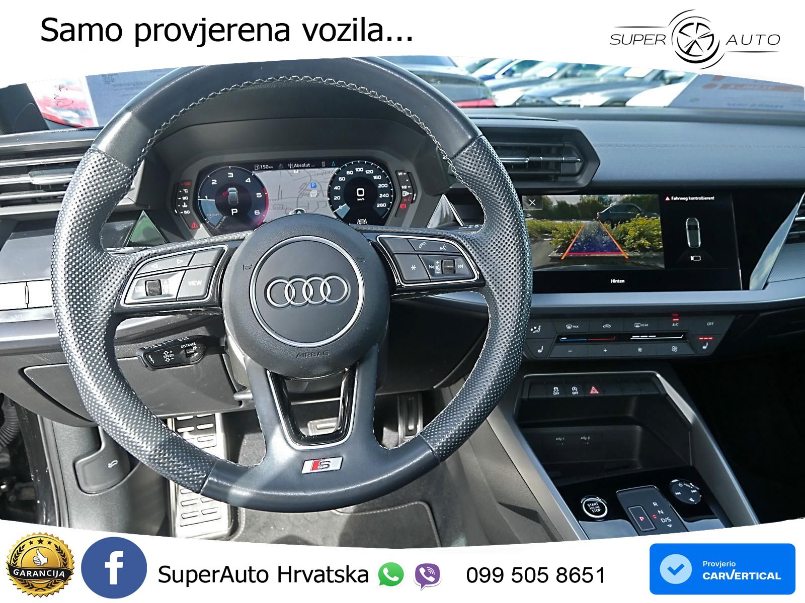 Audi A3 35 TDI (150 KS) S tronic S line
