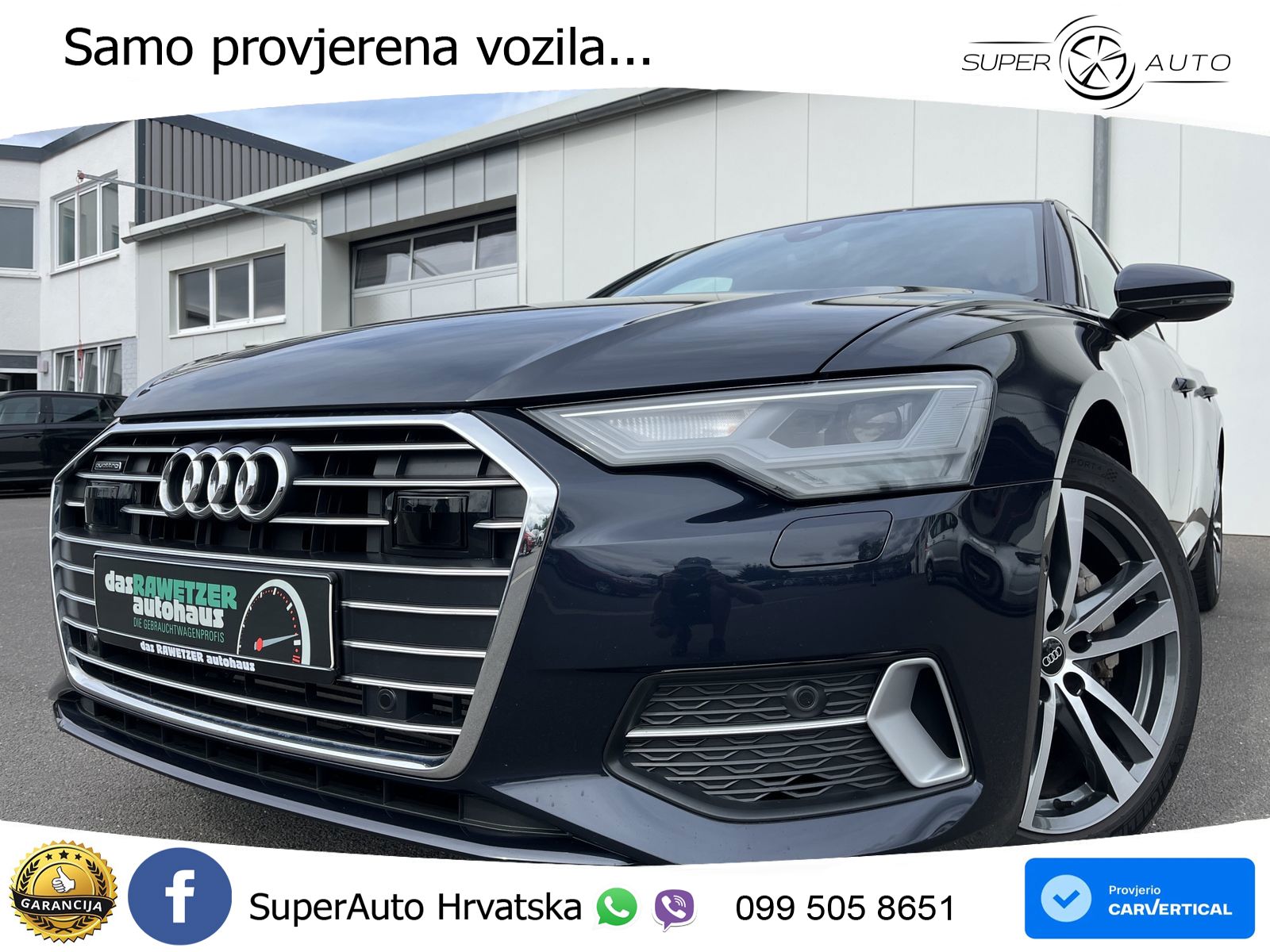 Audi A6 45 TFSI (265 KS) quattro ultra S tronic LED+GR SJED+ACC