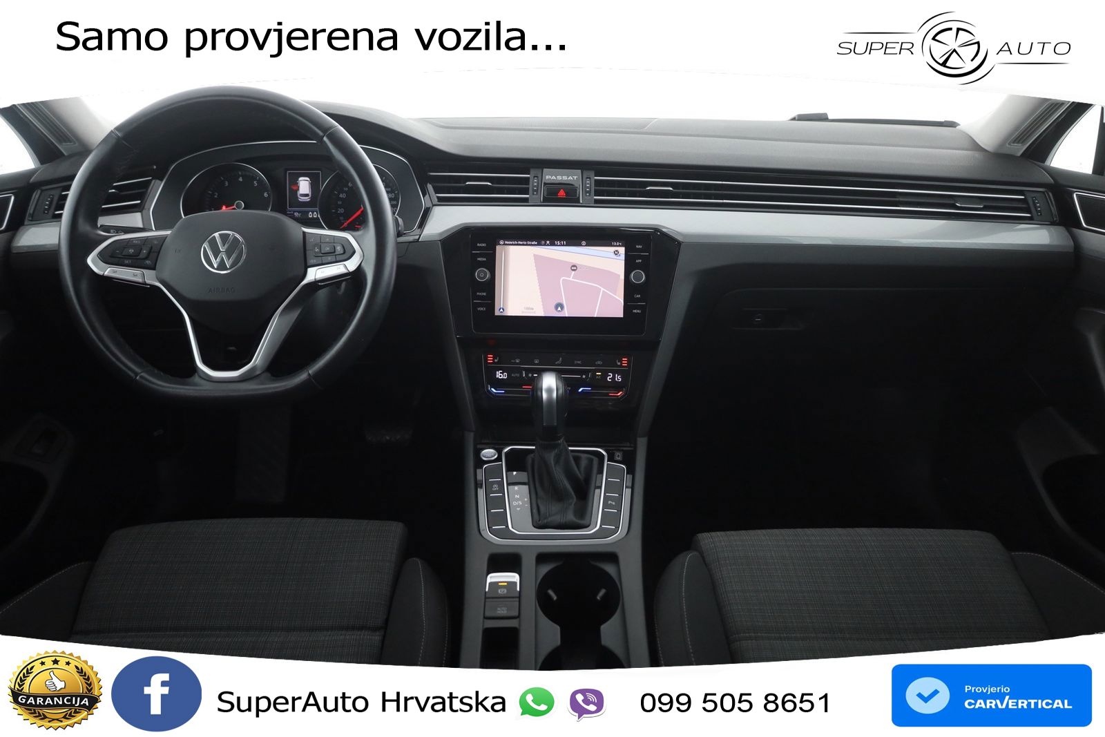 Volkswagen Passat Variant 2.0 TSI (190 KS) DSG Business LED+GR SJED+ACC