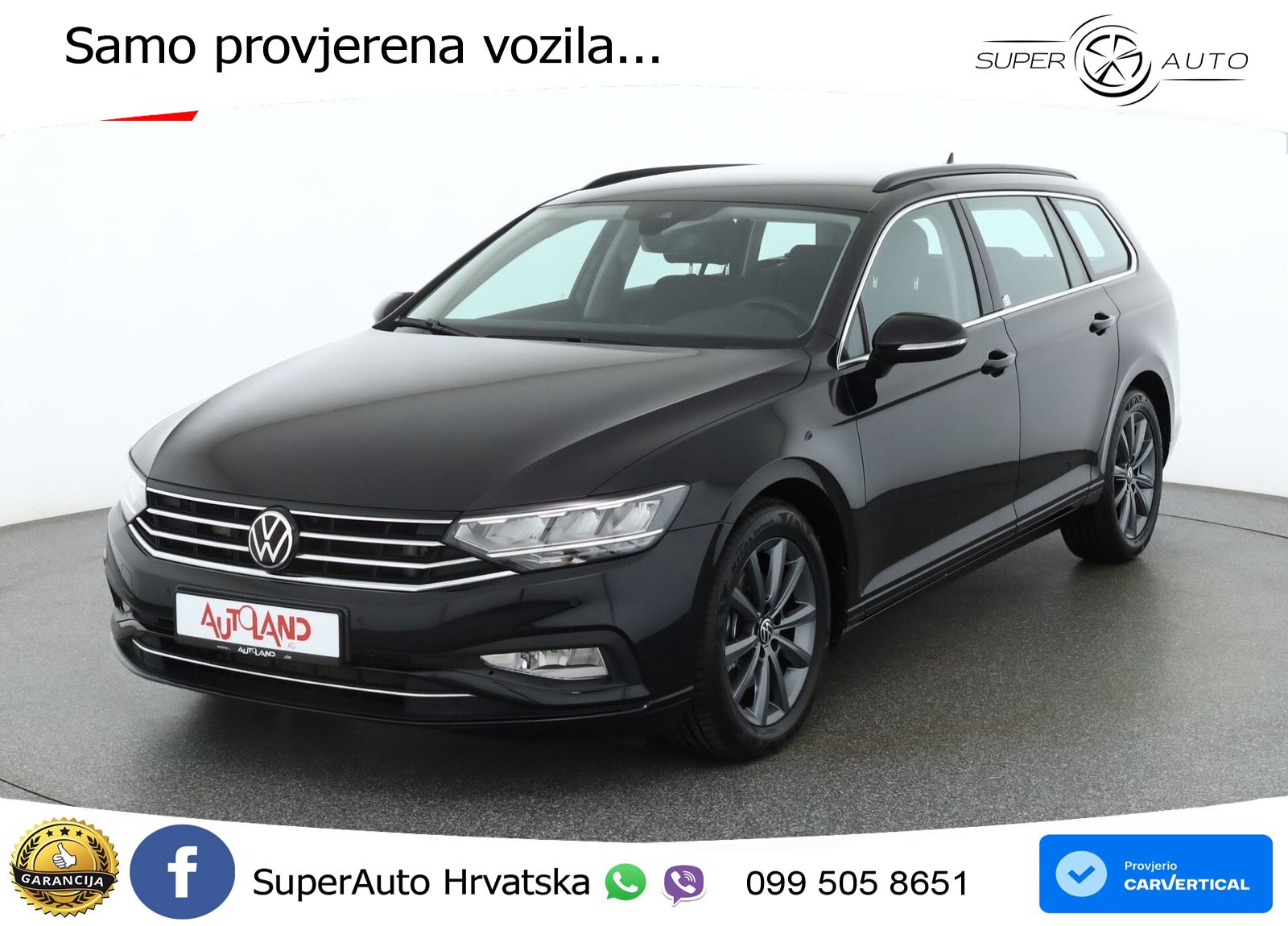 Volkswagen Passat Variant 2.0 TSI (190 KS) DSG Business LED+GR SJED+ACC