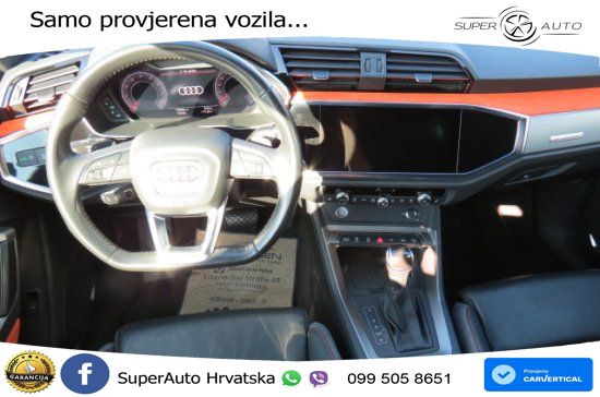 Audi Q3 45 TFSI (230 KS) quattro S tronic S line MATRIX+GR SJED+KAM