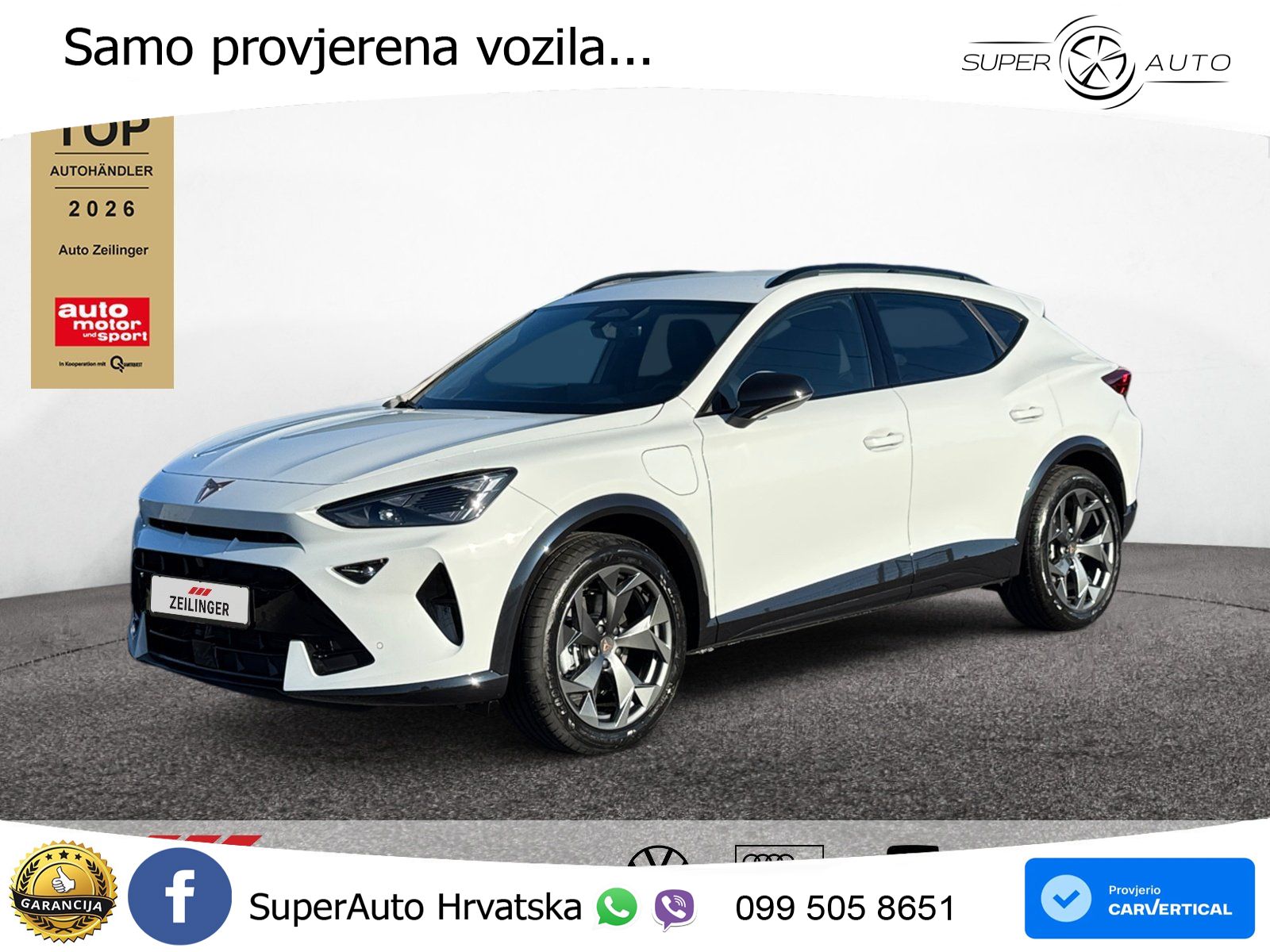 Cupra Formentor 1.5 TSI (204 KS) e-Hybrid DSG LED+GR SJED+ACC