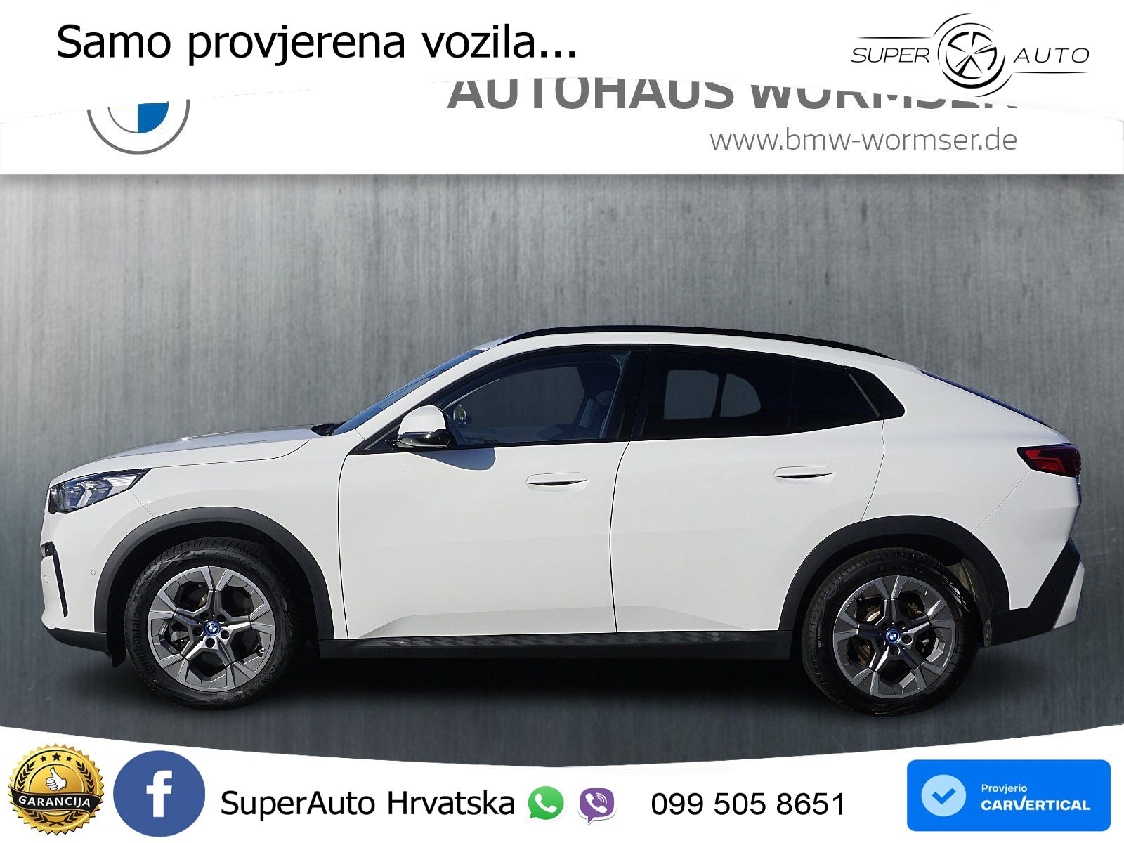 BMW iX2 66.5 kWh (313 KS) xDrive30 Advantage