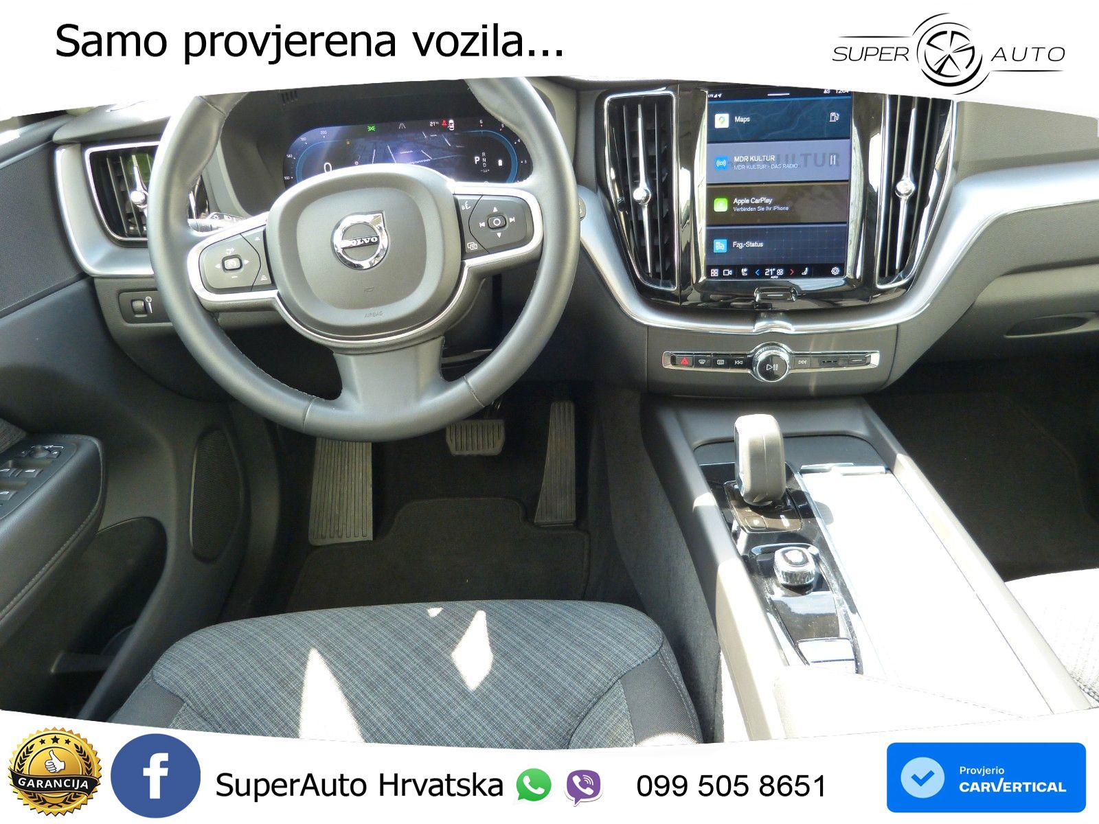 Volvo XC60 B4 Diesel FWD Geartronic LED+GR SJED+ACC