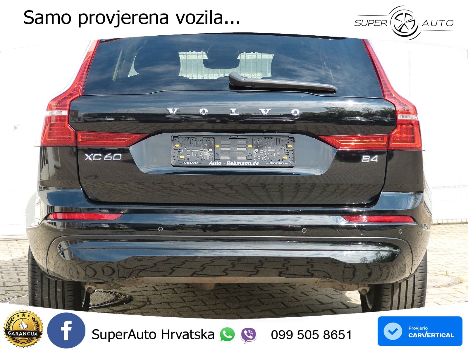 Volvo XC60 B4 Diesel FWD Geartronic LED+GR SJED+ACC