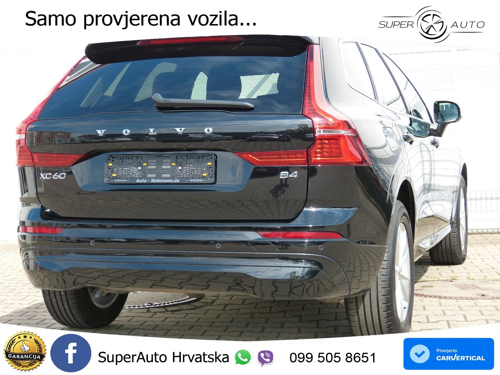 Volvo XC60 B4 Diesel FWD Geartronic LED+GR SJED+ACC