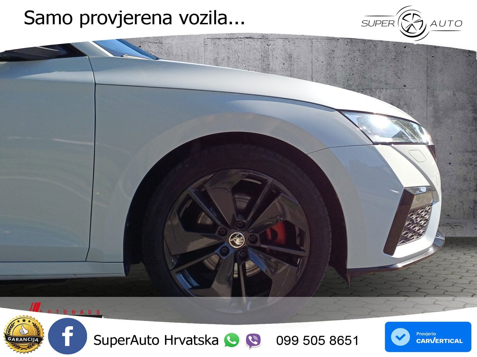Škoda Octavia Combi RS 2.0 TDI (200 KS) DSG LED+GR SJED+ACC