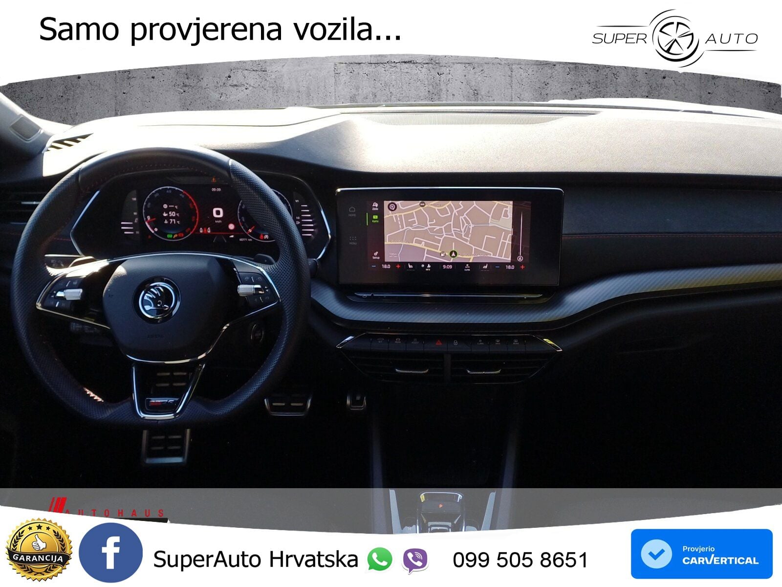 Škoda Octavia Combi RS 2.0 TDI (200 KS) DSG LED+GR SJED+ACC