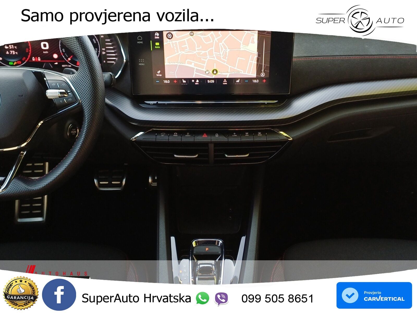 Škoda Octavia Combi RS 2.0 TDI (200 KS) DSG LED+GR SJED+ACC
