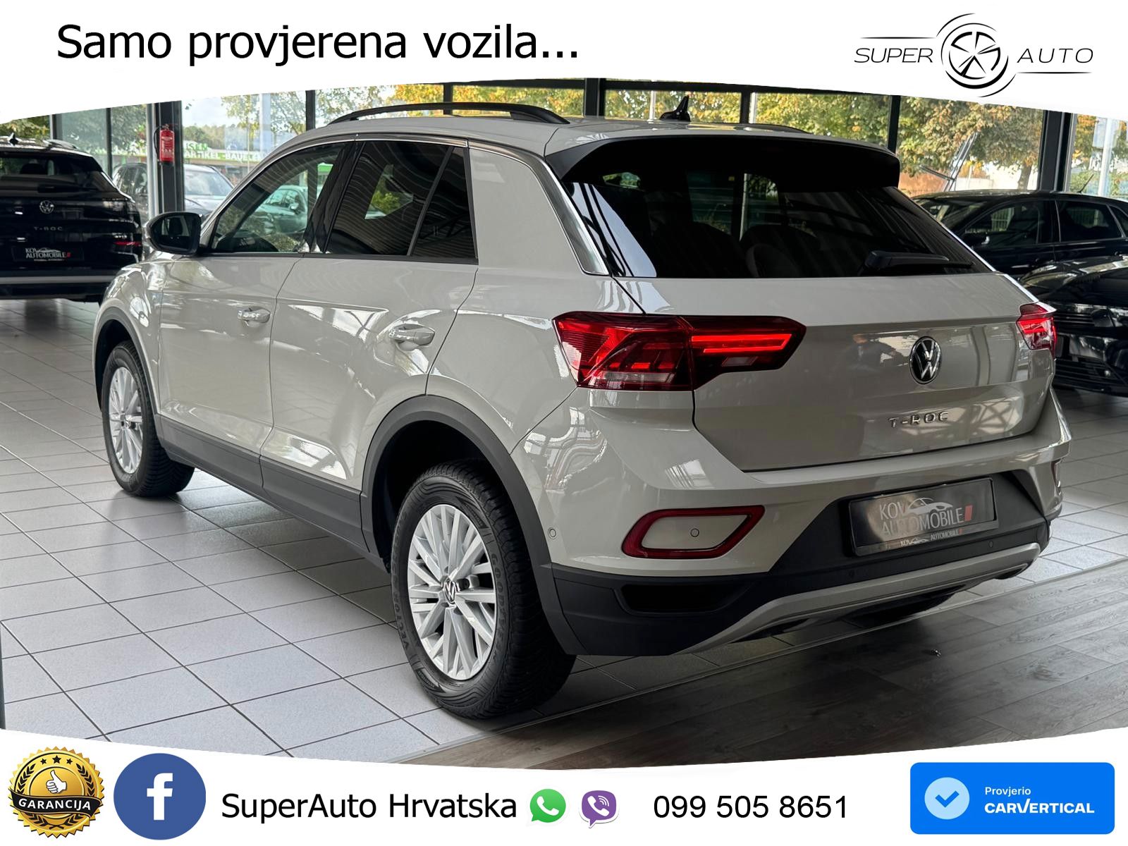 Volkswagen T-Roc I 1.5 TSI (150 KS) DSG LED+GR SJED+ACC