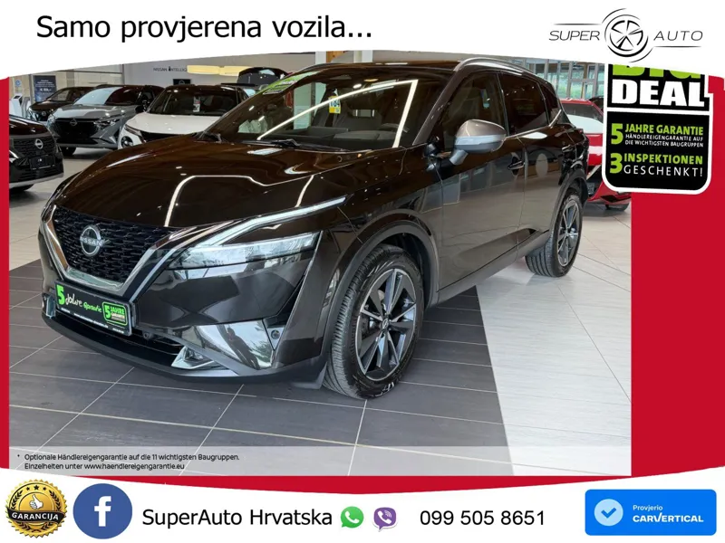 Nissan Qashqai 1.3 DIG-T (158 KS) Xtronic Tekna LED+GR SJED+ACC