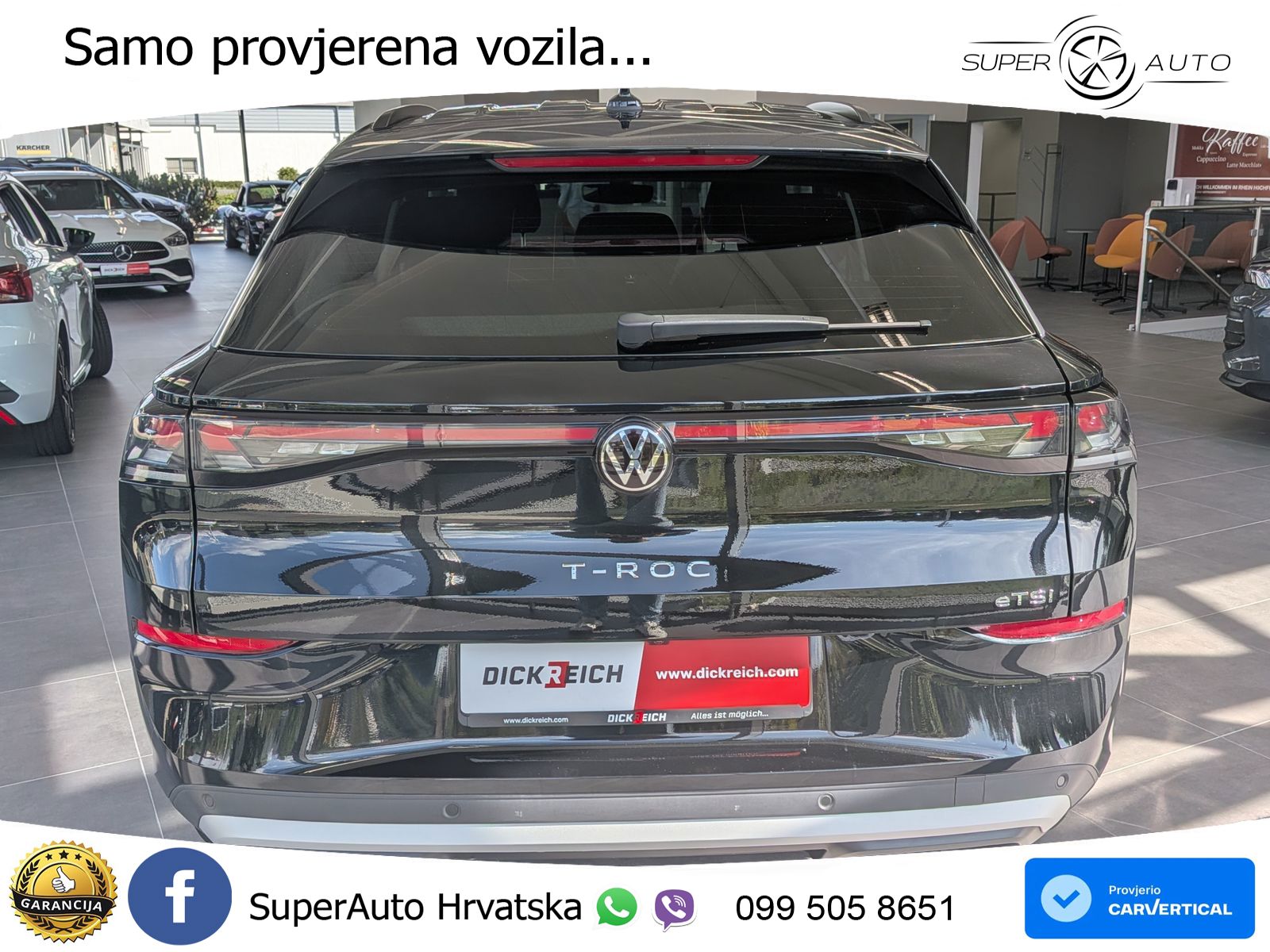 Volkswagen T-Roc 1.5 eTSI (150 KS)  DSG LED+GR SJED+ACC