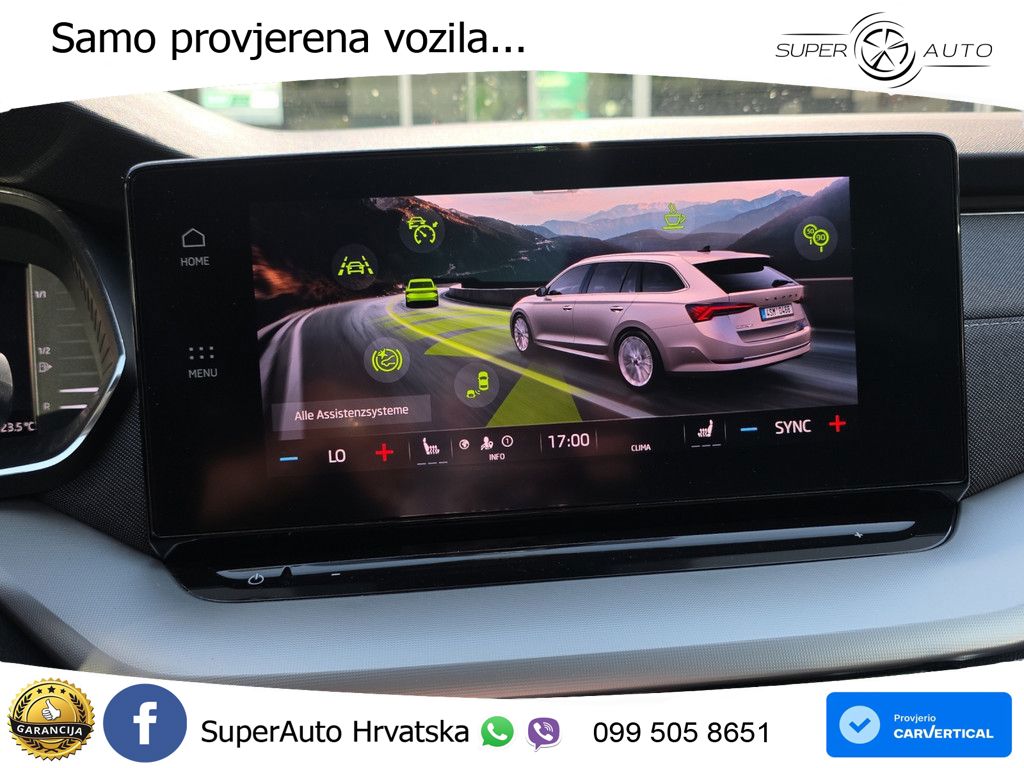 Škoda Octavia Combi 2.0 TDI (150 KS) DSG LED+GR SJED+ACC