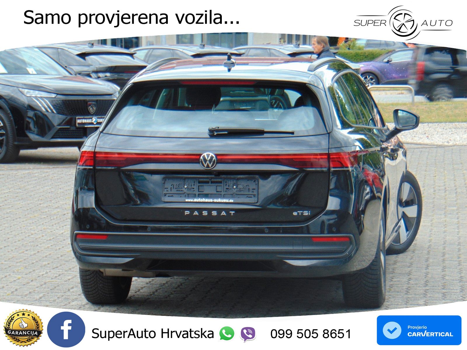 Volkswagen Passat Variant 1.5 eTSI (150 KS) DSG LED+GR SJED+ACC
