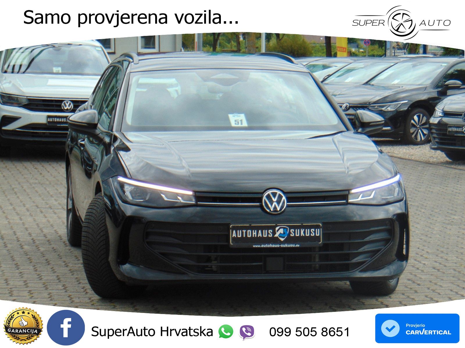 Volkswagen Passat Variant 1.5 eTSI (150 KS) DSG LED+GR SJED+ACC