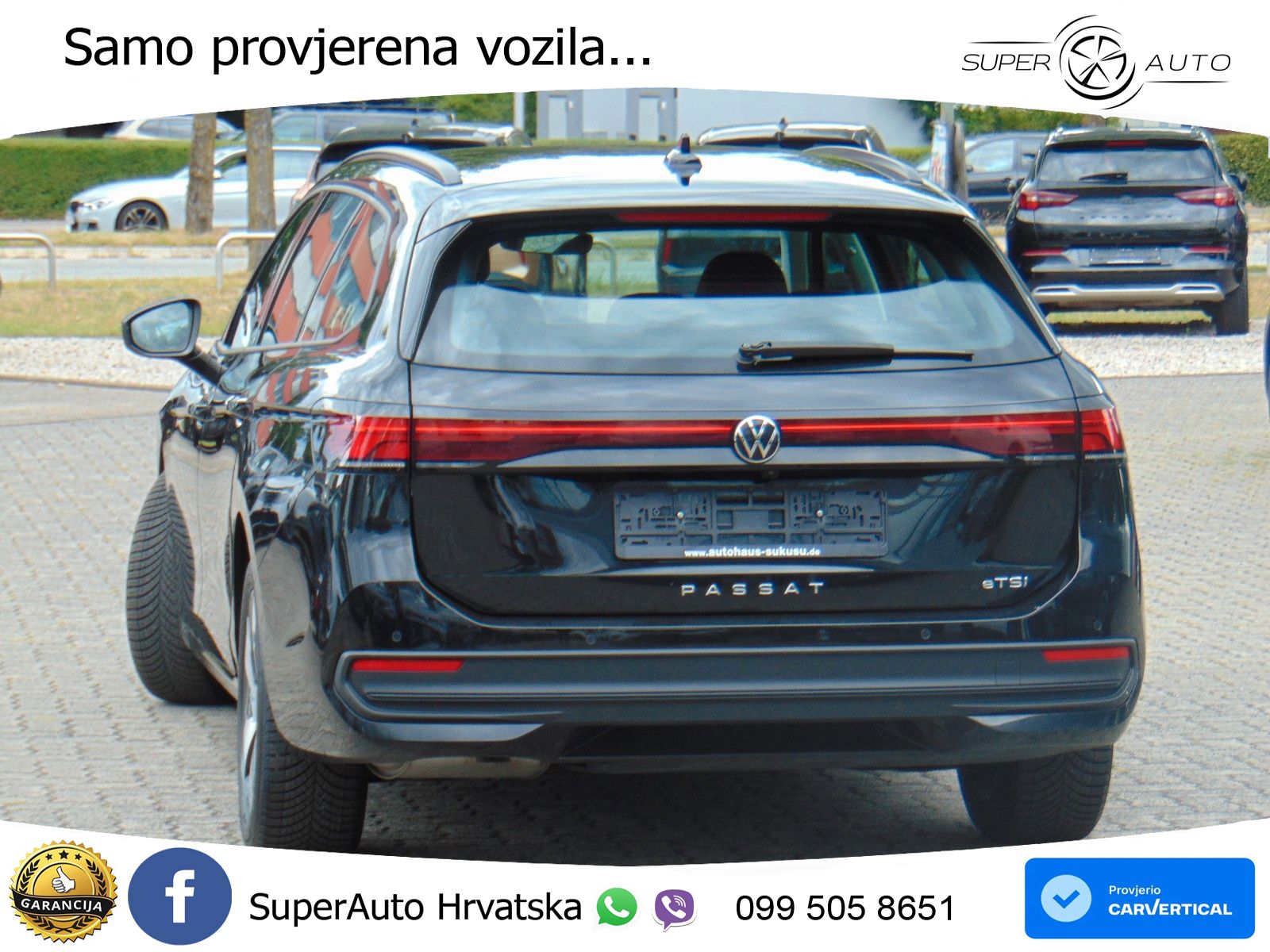 Volkswagen Passat Variant 1.5 eTSI (150 KS) DSG LED+GR SJED+ACC