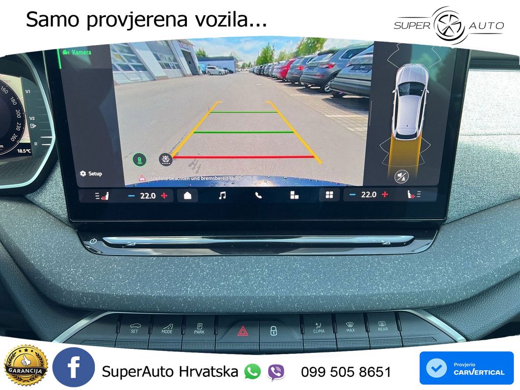 Škoda Octavia Combi 2.0 TDI (150 KS) DSG Selection MATRIX+GR SJED+KAM