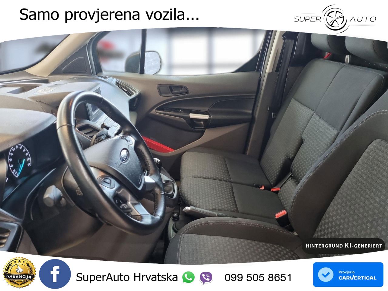 Ford Transit Connect Kasten lang Trend Klima ZV 120 KS