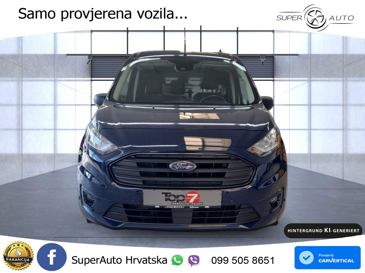 Ford Transit Connect Kasten lang Trend Klima ZV 120 KS