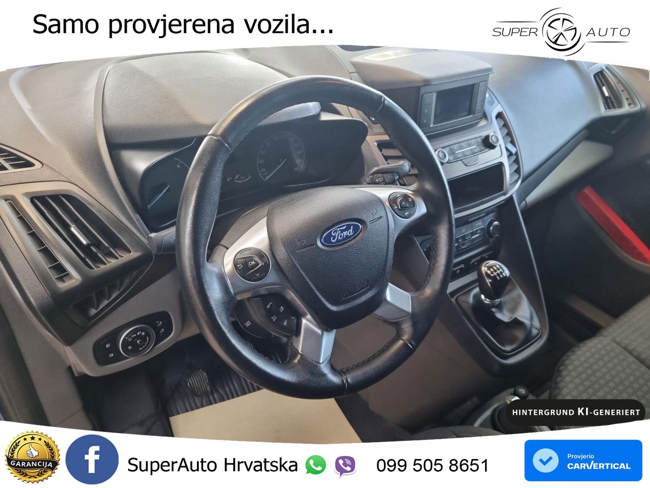 Ford Transit Connect Kasten lang Trend Klima ZV 120 KS