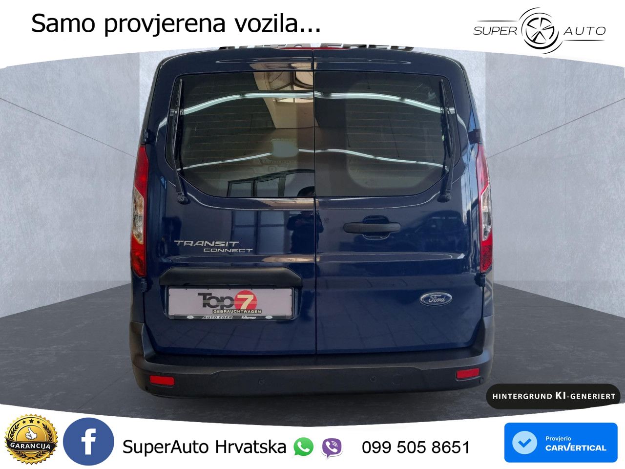 Ford Transit Connect Kasten lang Trend Klima ZV 120 KS