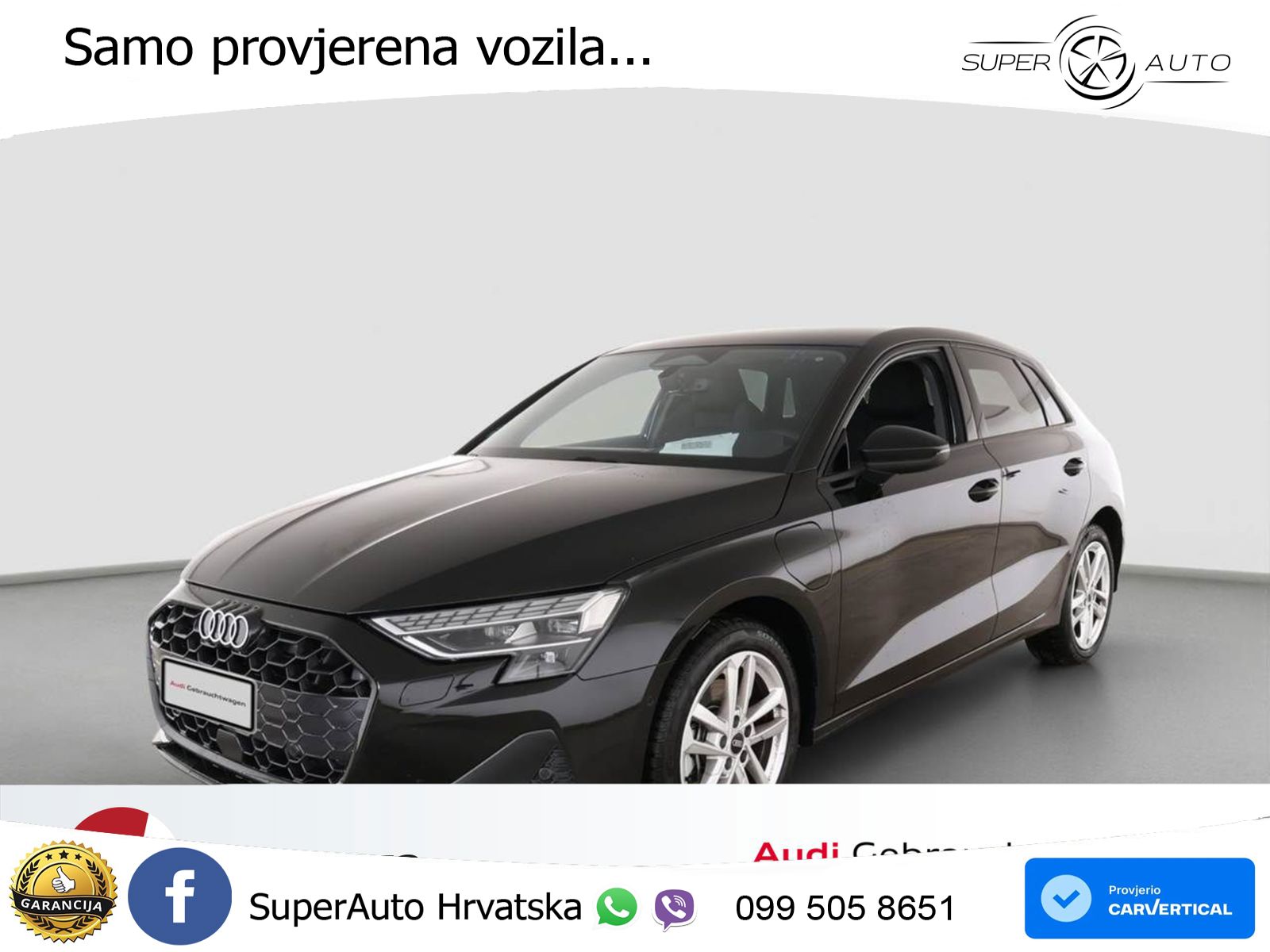 Audi A3 Sportback 40 TFSI e (204 KS) Plug-in Hybrid S tronic advanced LED+GR SJED+ACC